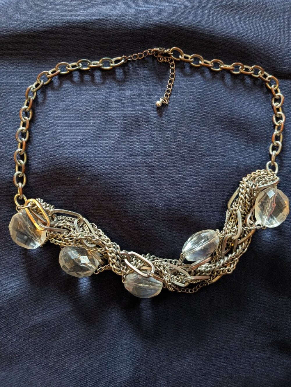 Choker statement necklace